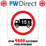 TR529 15 t Maximum Weight Ton Tonnes Truck Lorry Wagon Fifteen
