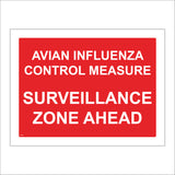 TR538 Avian Influenza Control Measure Surveillance Zone Ahead