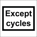 TR624 Except Cycles Bike Bikers Bicycles