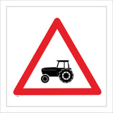 TR661 Caution Tractors