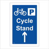 TR669 Cycle Stand Up Arrow