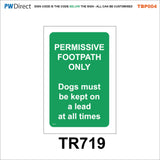 TBP004 Footpath Dog Poo Fairy Cattle Sheep Pedestrians Gates