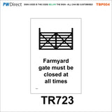 TBP004 Footpath Dog Poo Fairy Cattle Sheep Pedestrians Gates