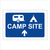TR727 Camp Site Ahead Arrow Caravans Tents Glamping