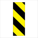 TR784 Chevron Black Yellow Road Safety Caution