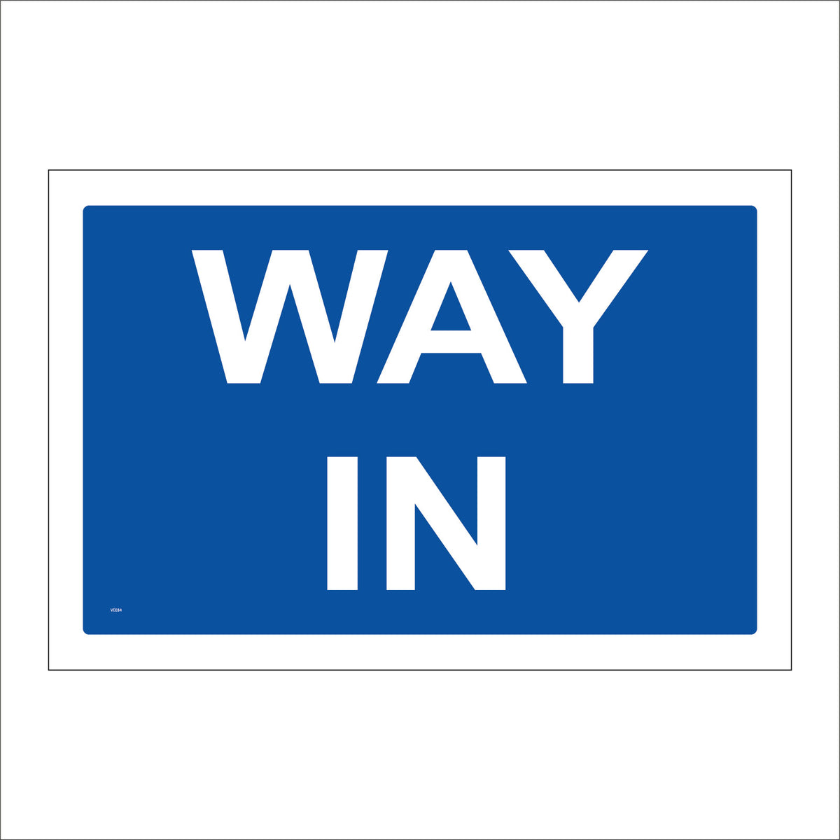 Way In Sign – PWDirect