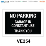 PBL002 Keep Off Drive No Parking Clear Access Grass Man Made