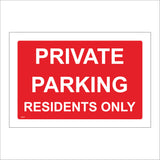 VE291 Private Parking Residents Only Car Park Plan