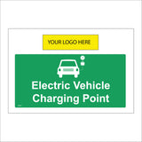 VE297 Electrical Vehicle Charge Point Your Logo Name Company