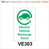 AWBP006 Custom Sign Made To Order High Voltage E-Bike Electric Vehicle