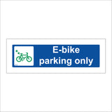 VE356 Ebike Parking Only E Bike Cycle Electric Plug In Socket