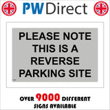 VE398 Please Note This Is A Reverse Parking Site