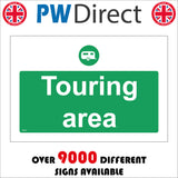 VE414 Touring Area Caravan Campsite Alfresco Roaming Holiday