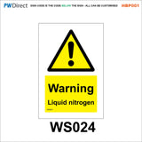 HBP001 Coshh Biological Hazard Highly Flammable LPG Harmful Gas Signs