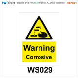 HBP001 Coshh Biological Hazard Highly Flammable LPG Harmful Gas Signs