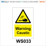 HBP001 Coshh Biological Hazard Highly Flammable LPG Harmful Gas Signs