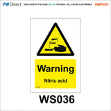 HBP001 Coshh Biological Hazard Highly Flammable LPG Harmful Gas Signs