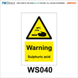 HBP001 Coshh Biological Hazard Highly Flammable LPG Harmful Gas Signs