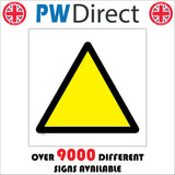 WS159 Warning Triangle Sign with Triangle