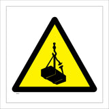 WS183 Overhead Load Sign with Triangle Crate Hook