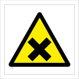 WS257 Cross Sign with Triangle Cross