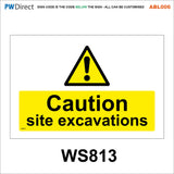 ABL006 Danger Construction Keep Out Site Safety Speed Limit Signs