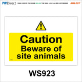 ABL007 Construction Site Safety PPE Keep Out Danger Office