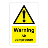 Air Compressor Warning Sign WT019