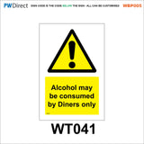 AWBP005 Custom Sign Made To Order Wash Hands Food Preparation Hygiene