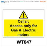 AWBL004 Made Order Danger Electricity Meter Car Charging Isolate