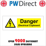 WT106 Danger Electrical Cuboard Danger Death