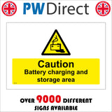 WT126 Battery Charging And Storage Area