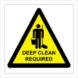 WT152 Deep Clean Required Sanitise Disinfectant Neutralise