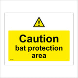 WT189 Caution Bat Protection Area