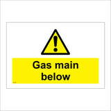 WT193 Gas Main Below Underground Underneath