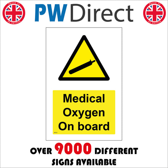 WT221 Medical Oxygen On Board Transport Cannister Doctor