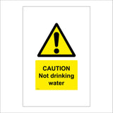 WT276 Caution Not Drinking Water