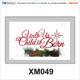 XBL001 Christmas Xmas Santa Workshop Jesus Event Advertise Custom Signs