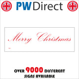 XM050 Merry Christmas Sign