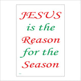 XM067 Jesus Is The Reason For The Season Sign