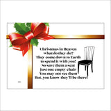 XM182 Christmas In Heaven What Do? They Do They Come Down To Earth To Spend It With You!