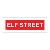 XM210 Elf Street Sign