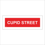 XM220 Cupid Street Sign