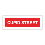 XM220 Cupid Street Sign