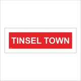 XM224 Tinsel Town Sign