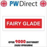 XM234 Fairy Glade Sign