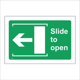 FS401 Slide To Open Arrow Left