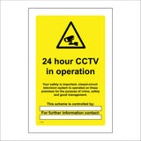 CT128 24 Hour CCTV In Operation Crime Safety Good Management