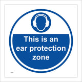 MA975 This Is An Ear Protection Zone