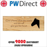 IN225 Give A Horse What She Needs She Will Give Her Heart